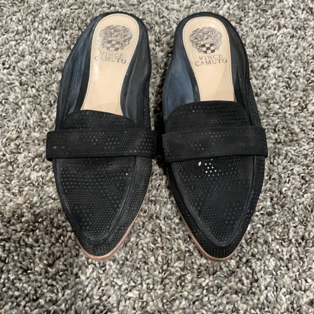Perforated Mules, never worn